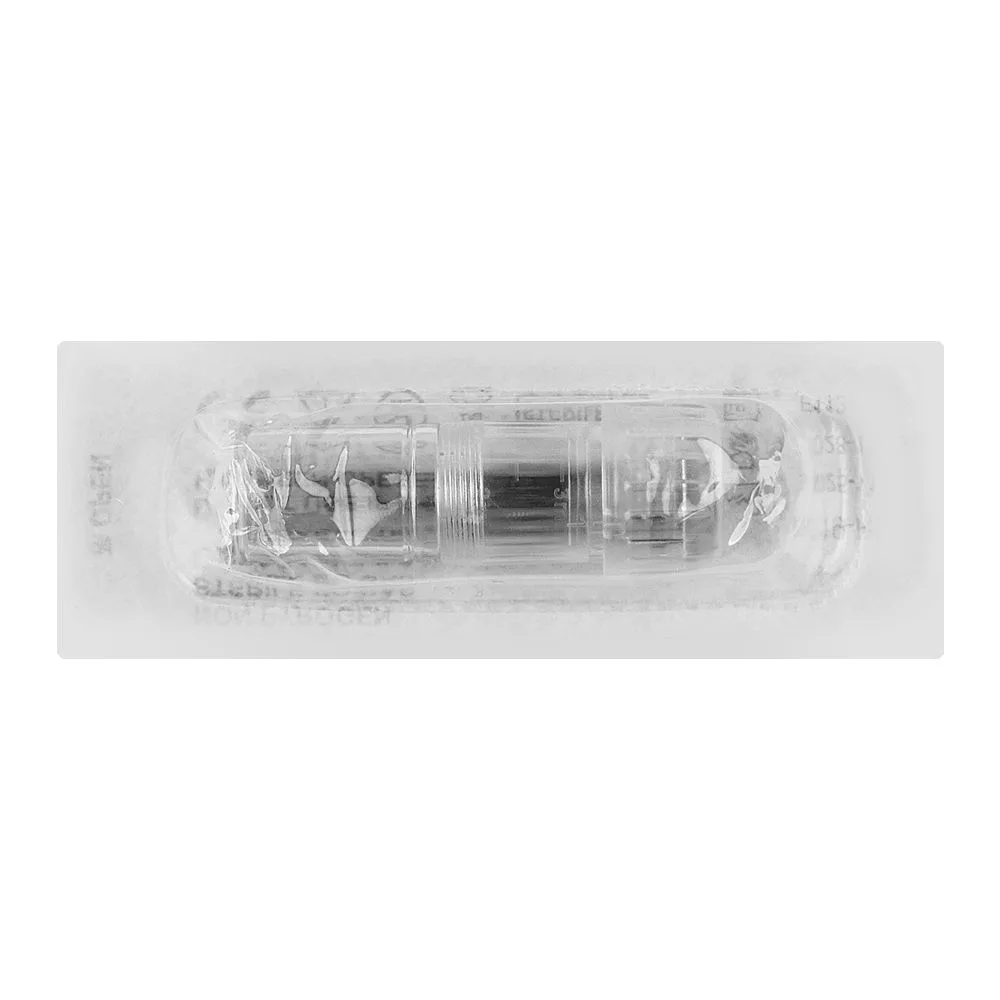Side view of dr.pen disposable tip needles r nano, h3, 5-pack
