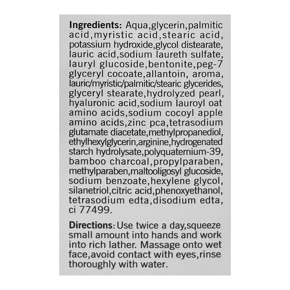 Lifestyle product image of dr. rashel black charcoal purifying face wash, for all skin types, 100g