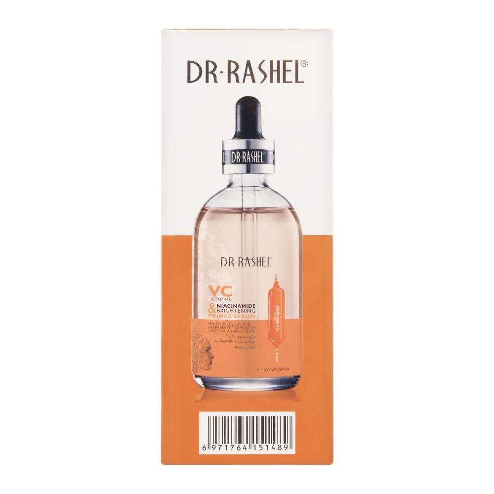 Comfortable casual dr. rashel vc vitamin c niacinamide & brightening primer serum, 100ml
