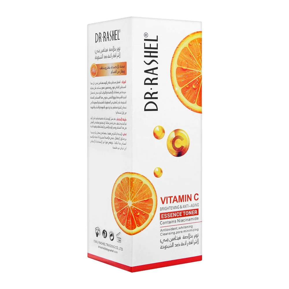 Comfortable casual dr. rashel vitamin c brightening & anti aging essence toner, 100ml