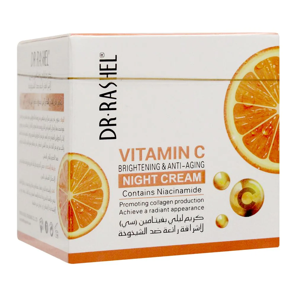 Comfortable casual dr. rashel vitamin c brightening & anti aging night cream, 50g