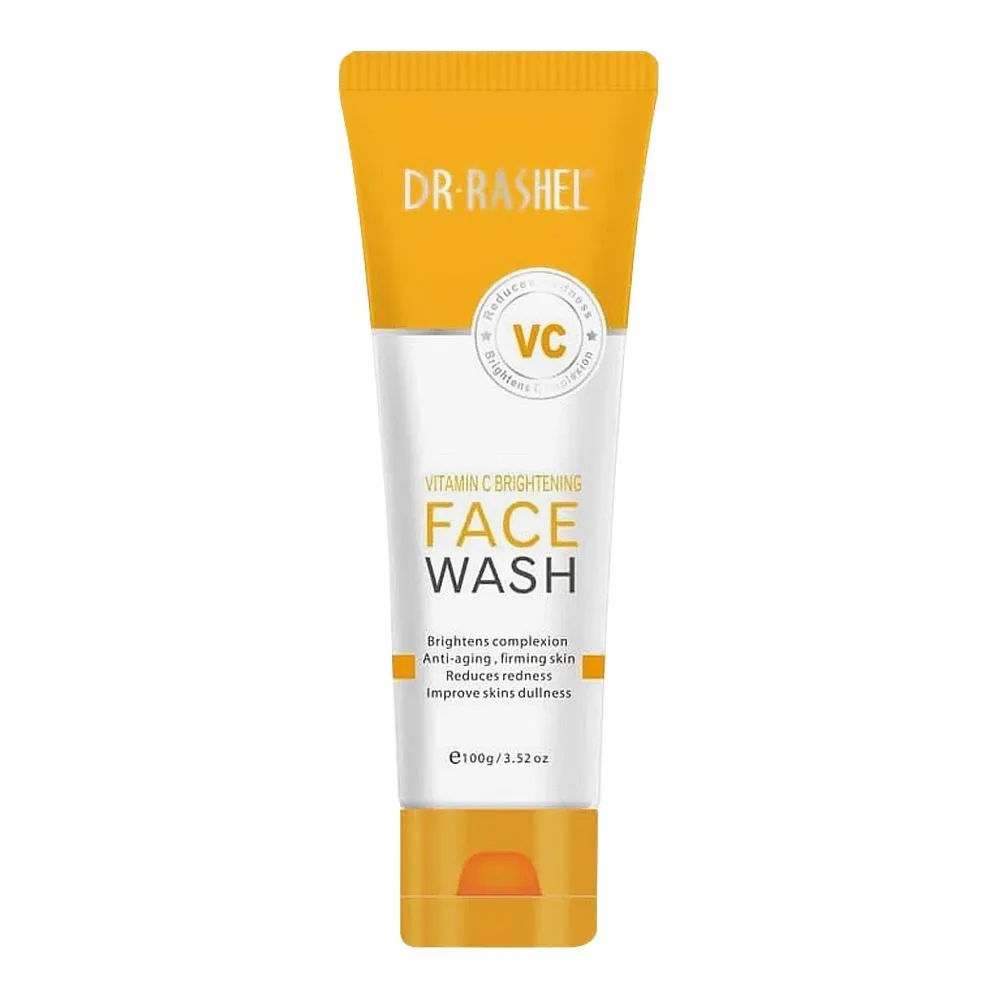 Comfortable casual dr. rashel vitamin c brightening face wash, for all skin types, 100g