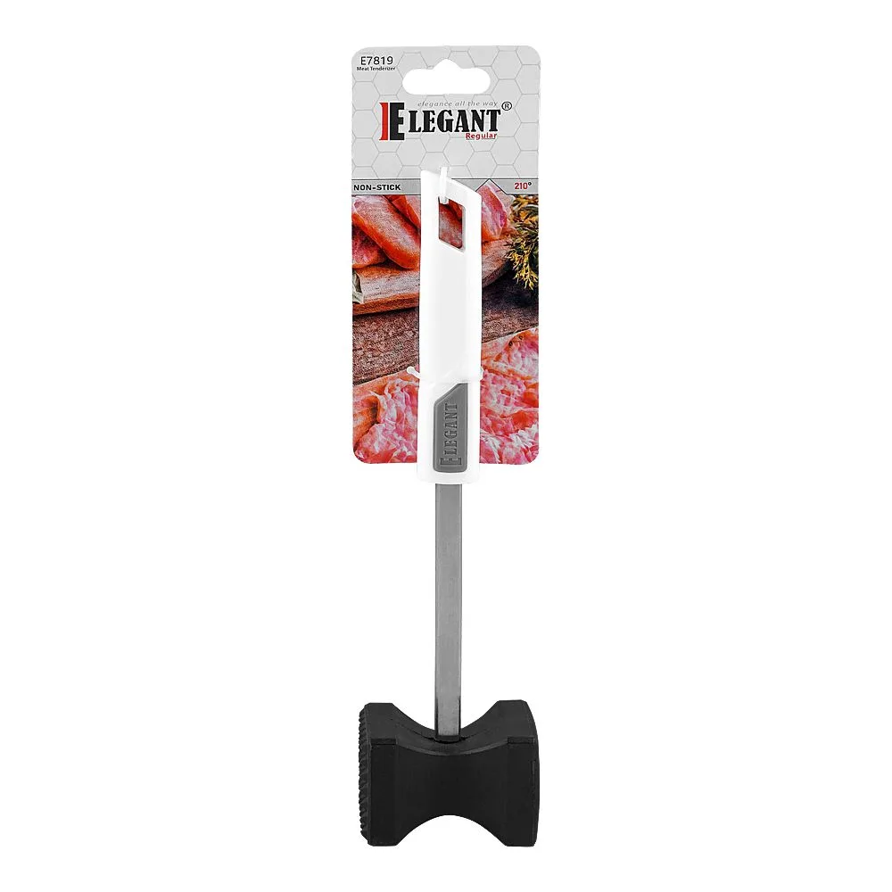 Elegant Non-Stick Meat Tenderizer Hammer, Dual-Sided Mallet for Beef, Chicken, E7819