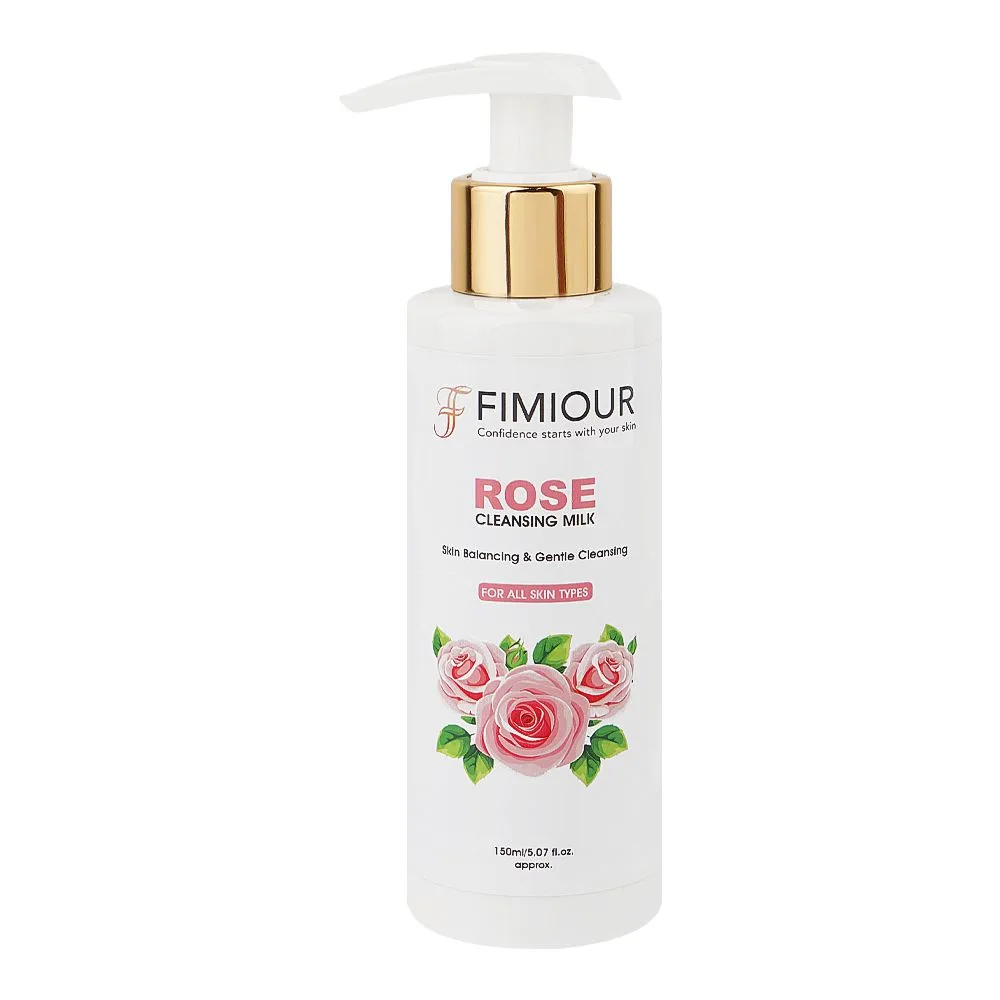 Elmore Fimiour Rose Cleansing Milk, For All Types Of Skin, 150ml