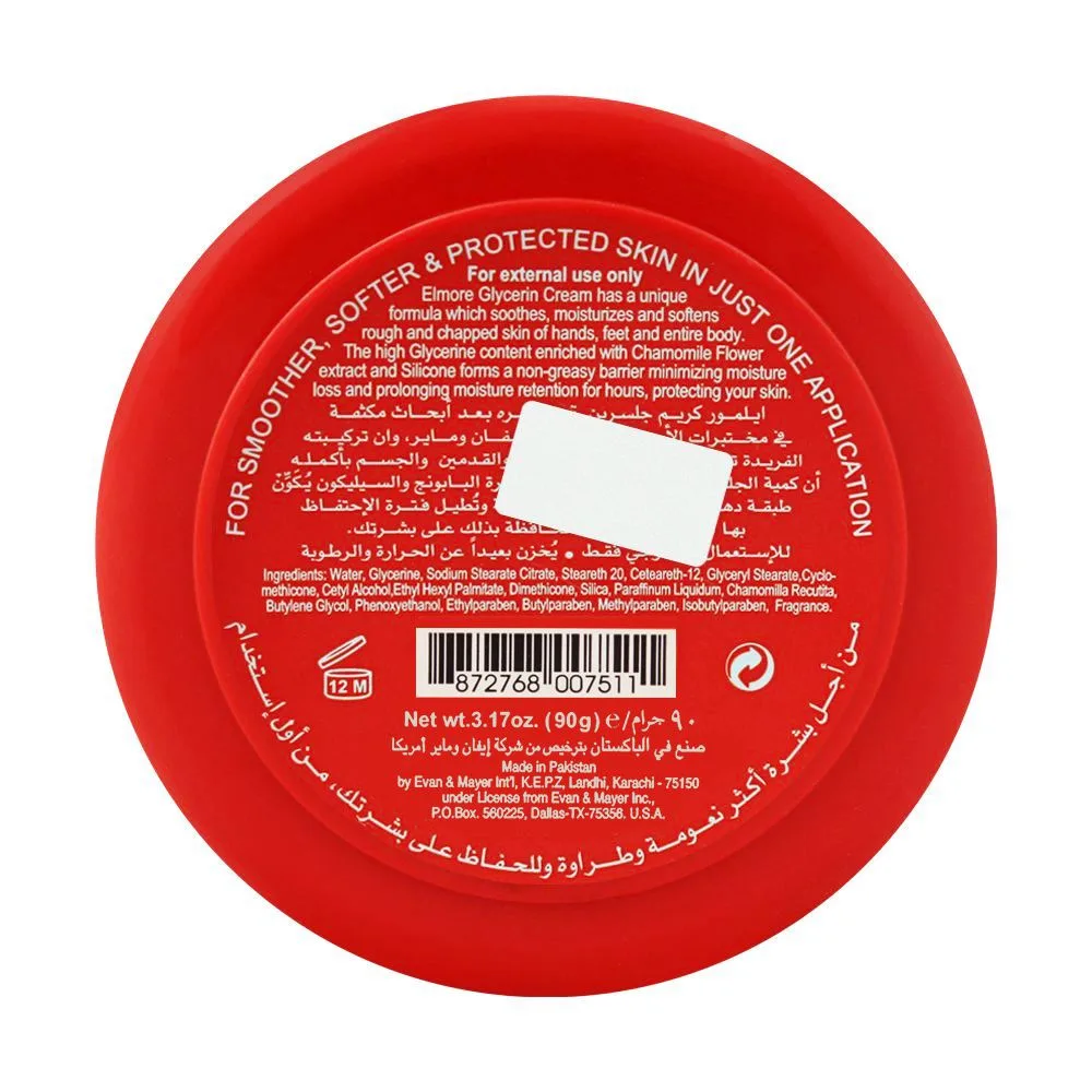 Comfortable casual elmore glycerine cream with chamomile extract, 90g