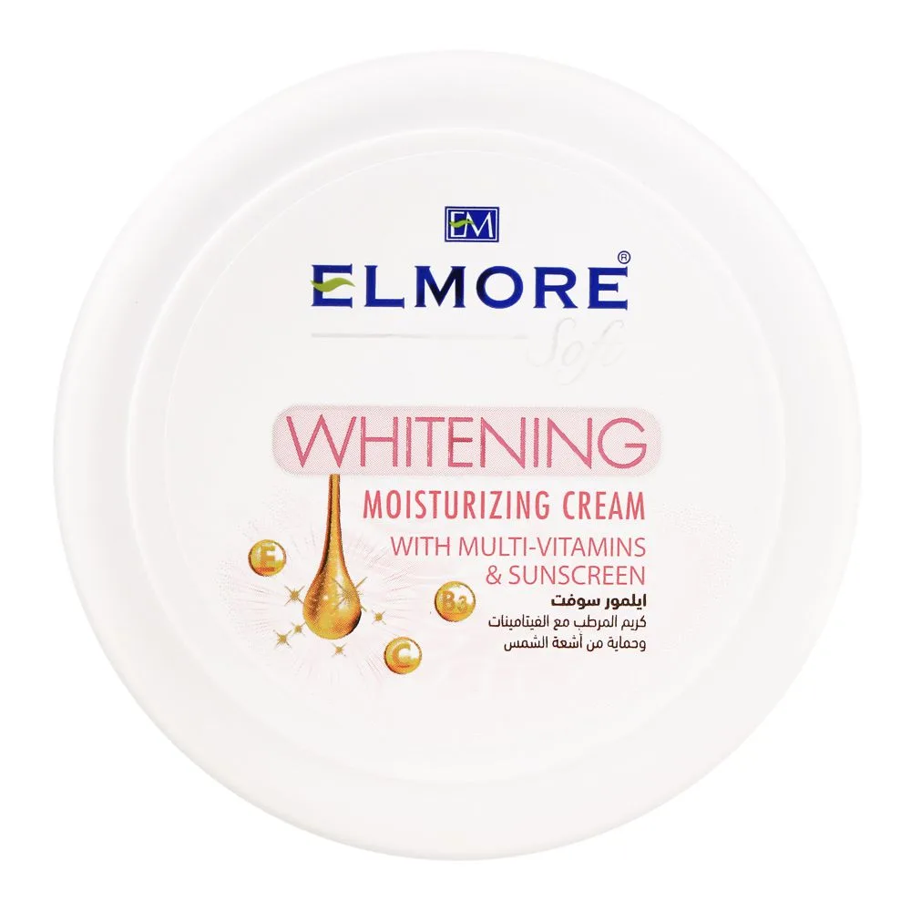 Elmore Soft Whitening Moisturizing Cream, 200ml
