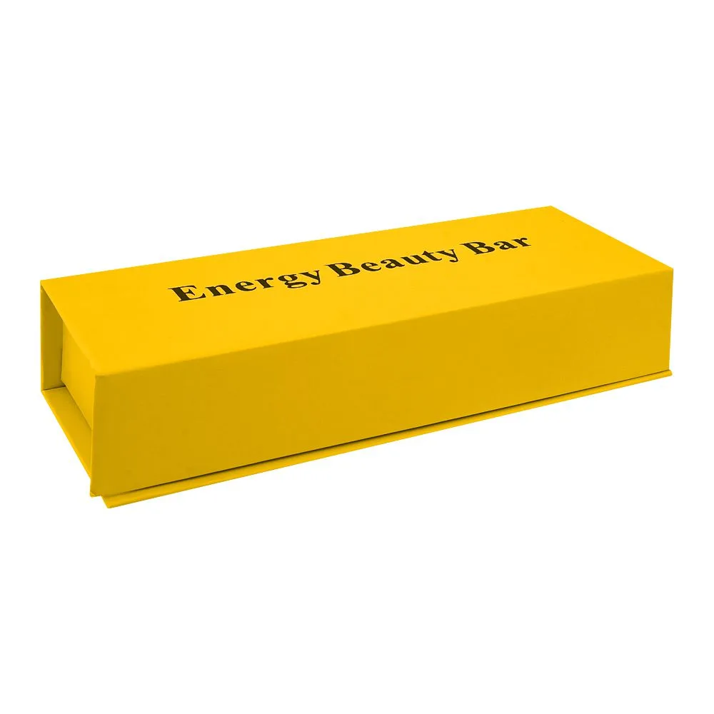 Side view of energy beauty bar gold facial massage tool