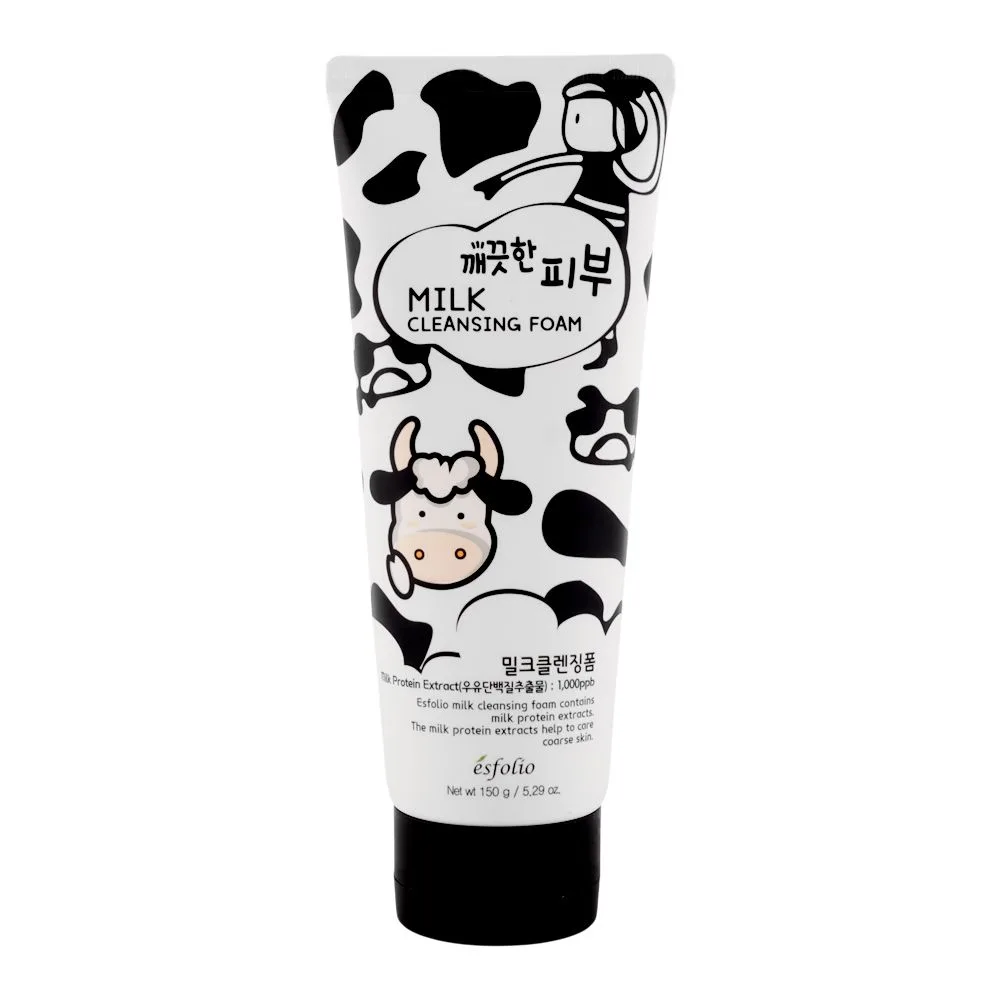 Esfolio Milk Cleansing Foam, For Moist & Soft Skin, 150ml