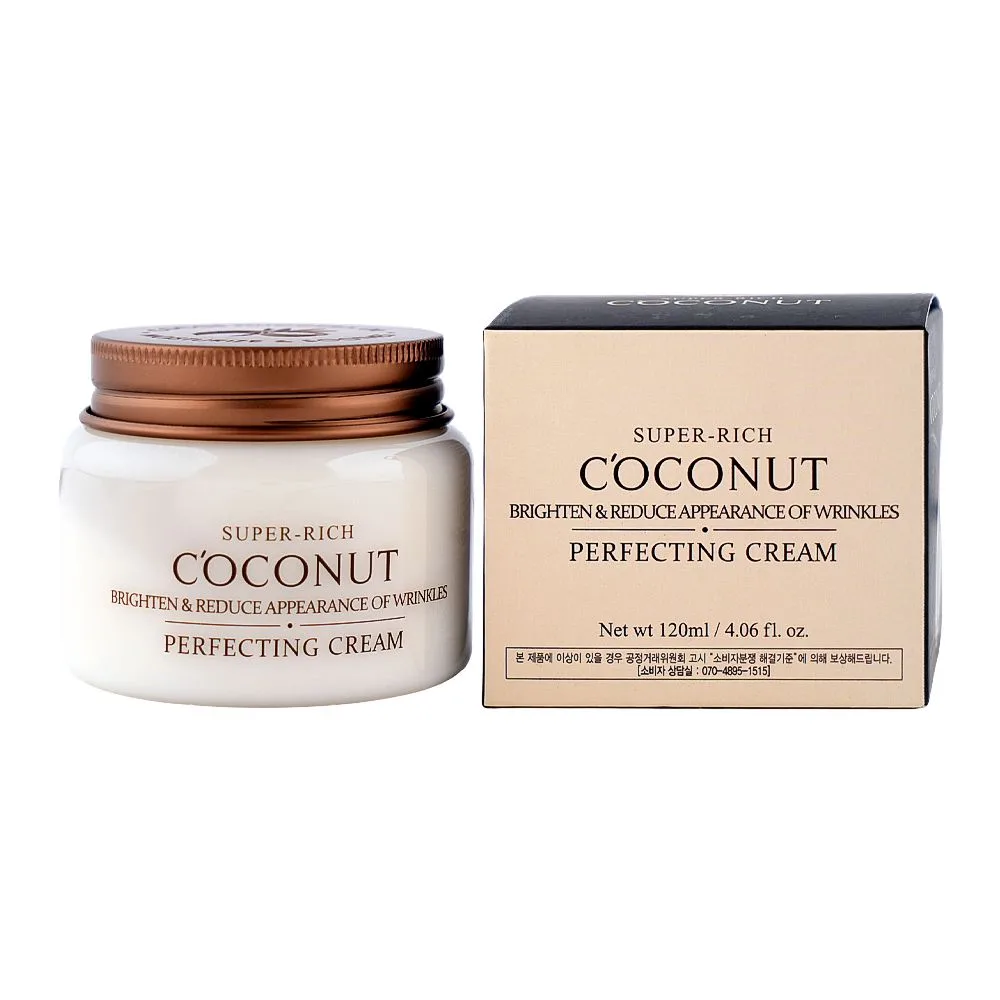 Esfolio Super-Rich Coconut Perfecting Cream, For Brightening Skin & Reducing Wrinkles, 120ml