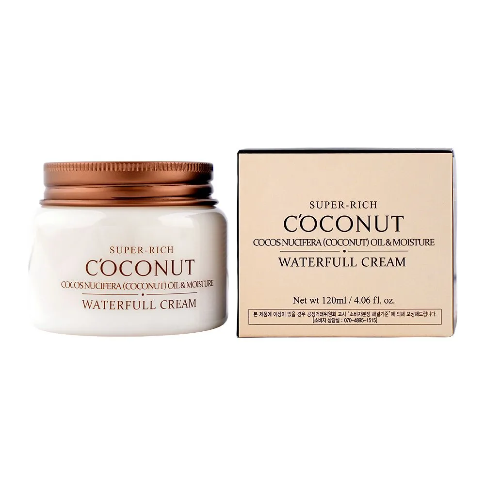 Esfolio Super Rich Coconut Waterfull Cream, For Moisturized Skin, 120ml