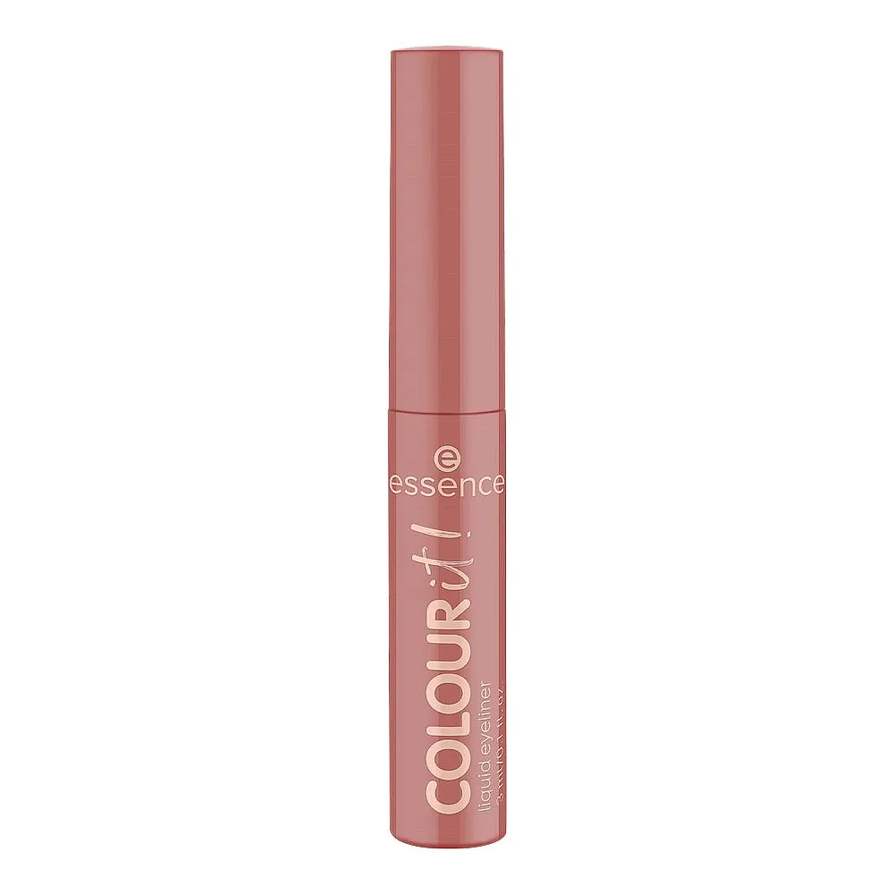Side view of essence colour it! liquid eyeliner, vegan, 04 rusty red, 3ml