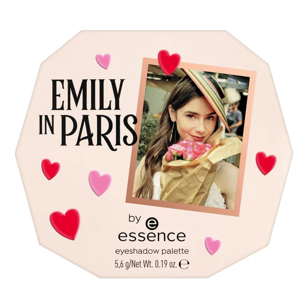 ence Emily In Paris Eyeshadow Palette, Vegan & Cruelty Free, 5.6g, 01 Meet Me At The Eiffel Tower close up view