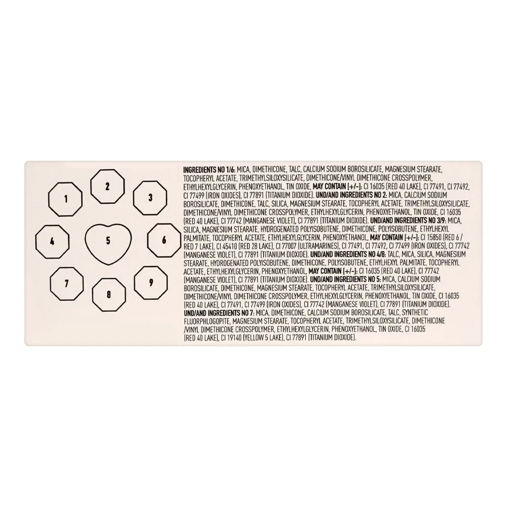 ence Emily In Paris Eyeshadow Palette, Vegan & Cruelty Free, 5.6g, 01 Meet Me At The Eiffel Tower packaging image