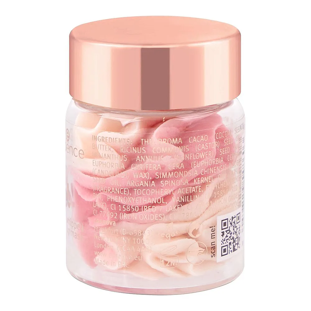 Comfortable casual essence get the glaze! whipped lip mask, shea butter, vegan, 01 whipped with love, 19g