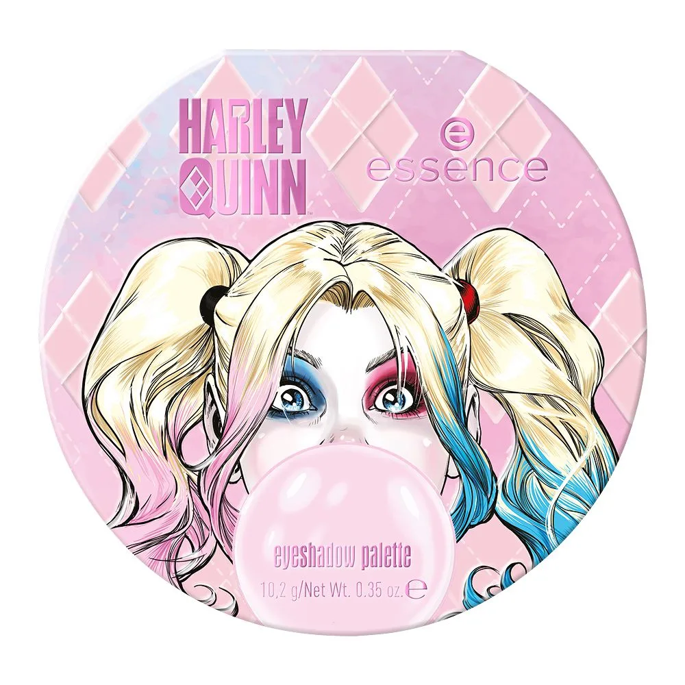 ence Harley Quinn Eyeshadow Palette, 12 Shades, 01 Hey Puddin