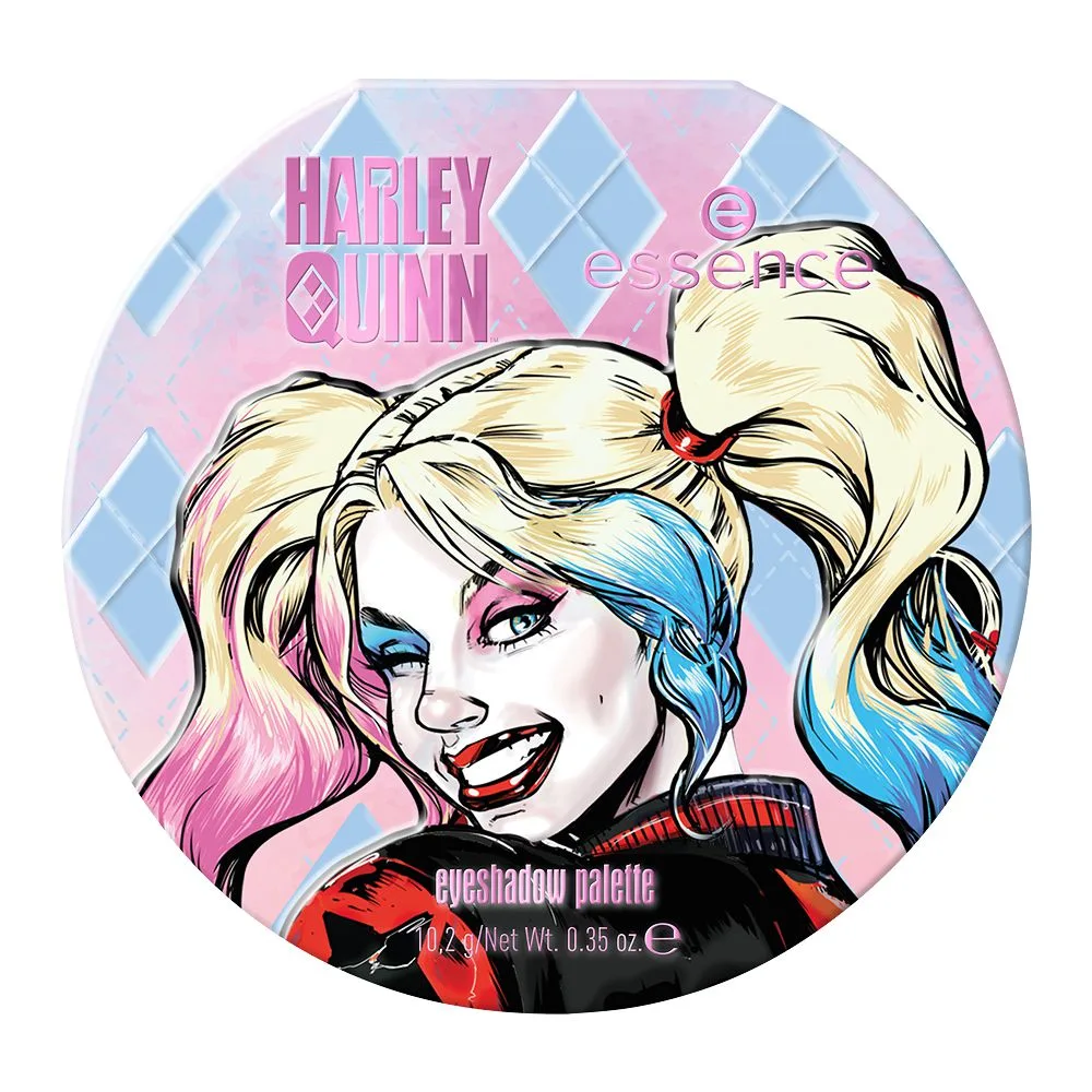 ence Harley Quinn Eyeshadow Palette, 12 Shades, 02 Mad Love