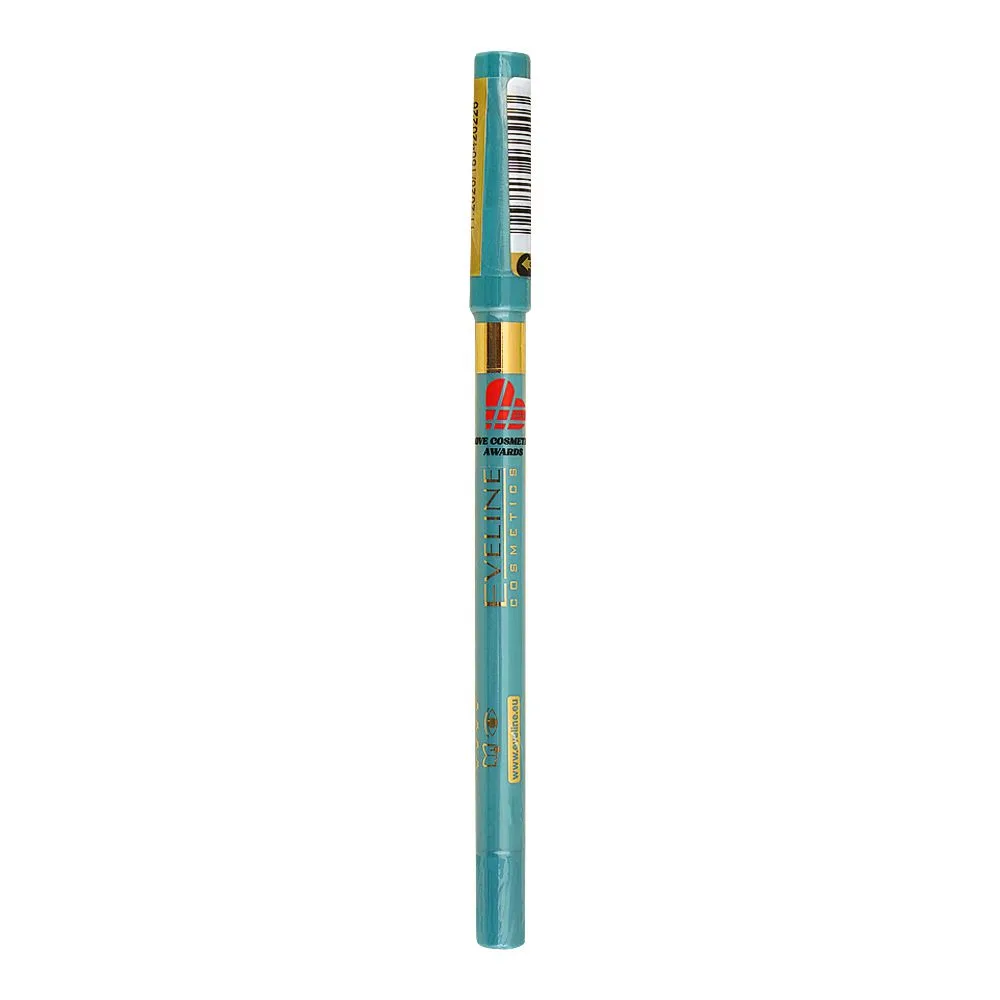 Comfortable casual eveline waterproof variete gel eyeliner pencil, 04 lagoon