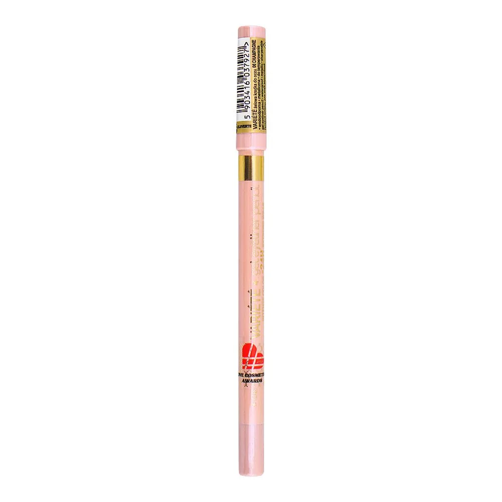 Comfortable casual eveline waterproof variete gel eyeliner pencil, 06 champagne