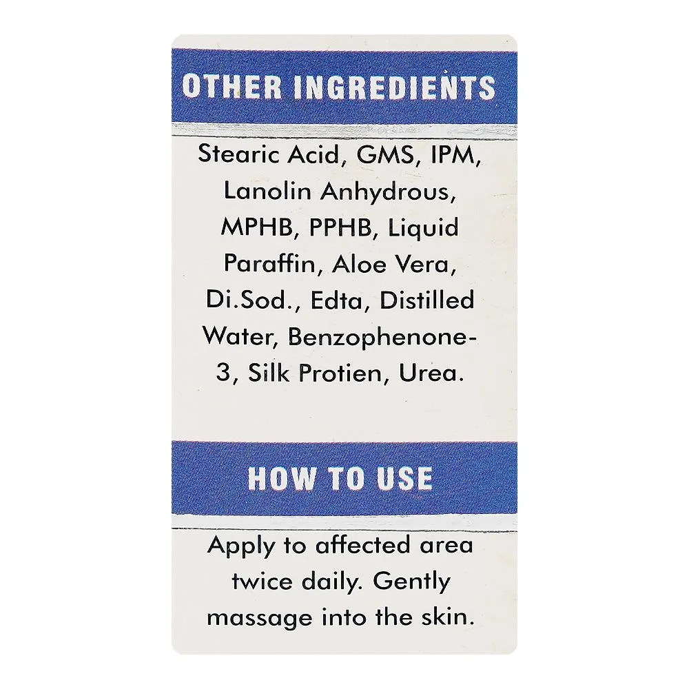 Close-up design of faab pharma dryderm lotion, for dry & rough skin, 150ml