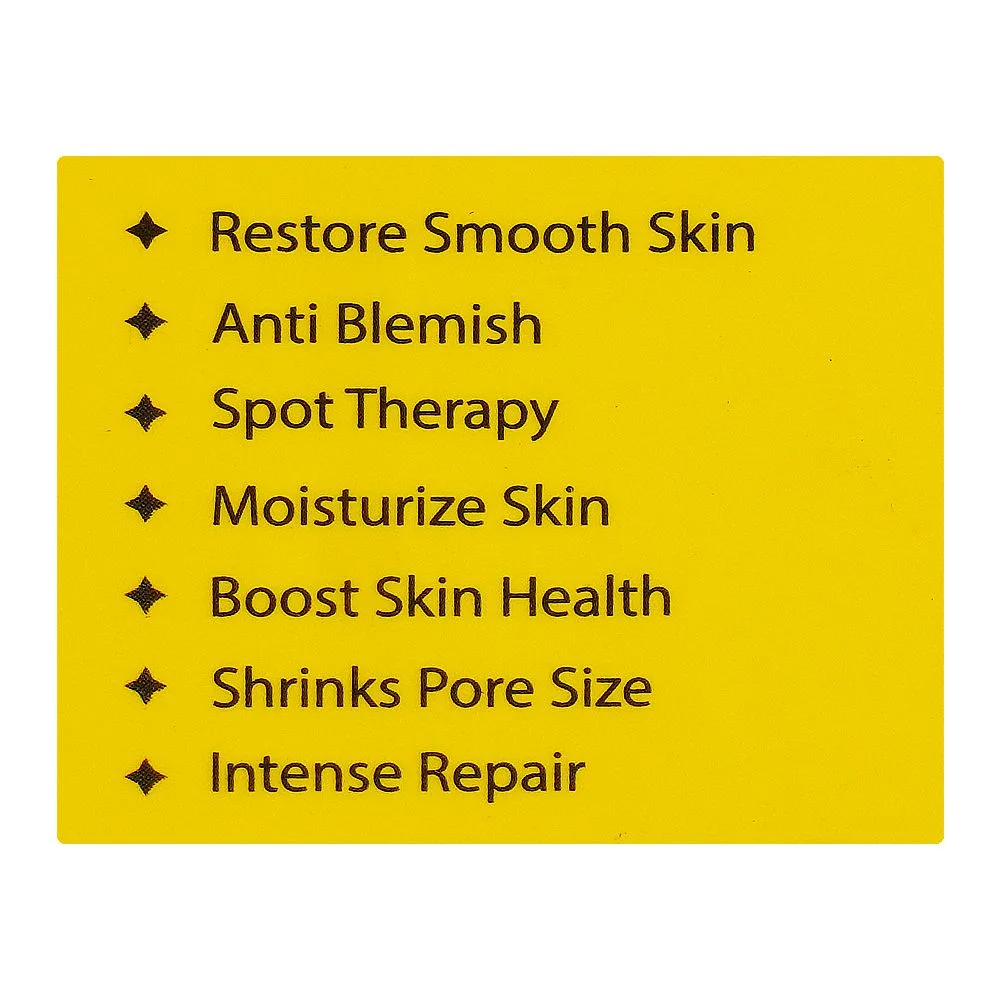Premium everyday wear fiabila botanicals acne+ treatment serum with tea tree oil, removes dark spots & acne marks, 30ml