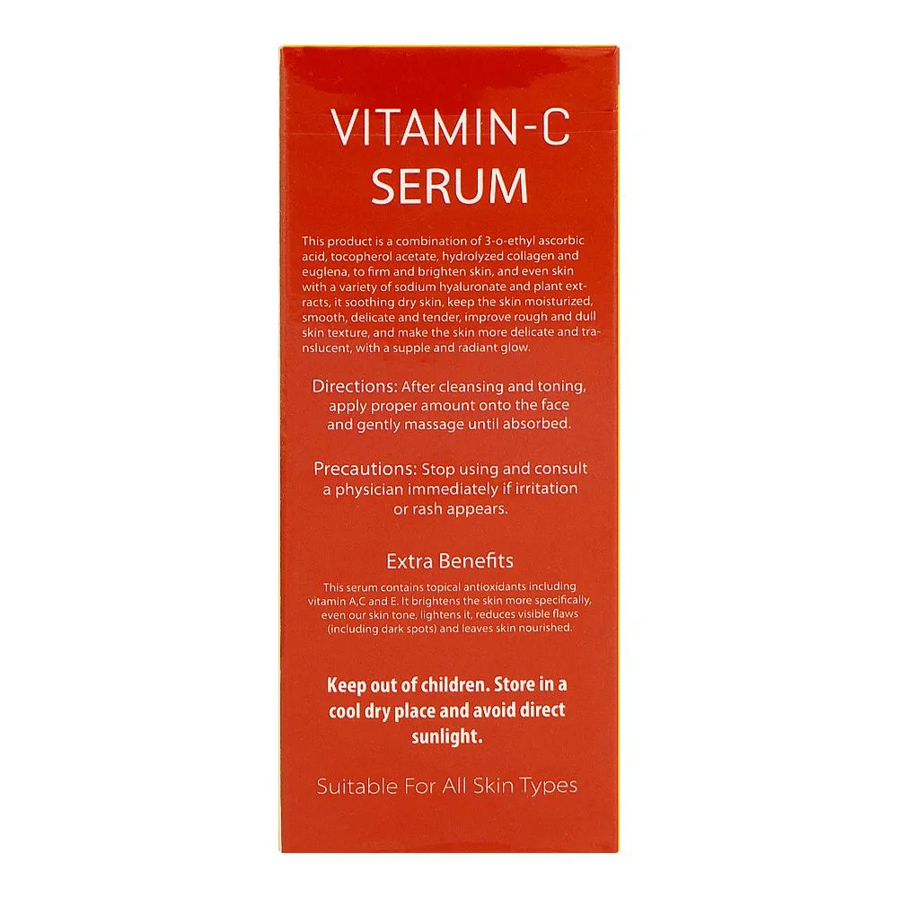 Comfortable casual fiabila botanicals vitamin c whitening fairness serum, 30ml