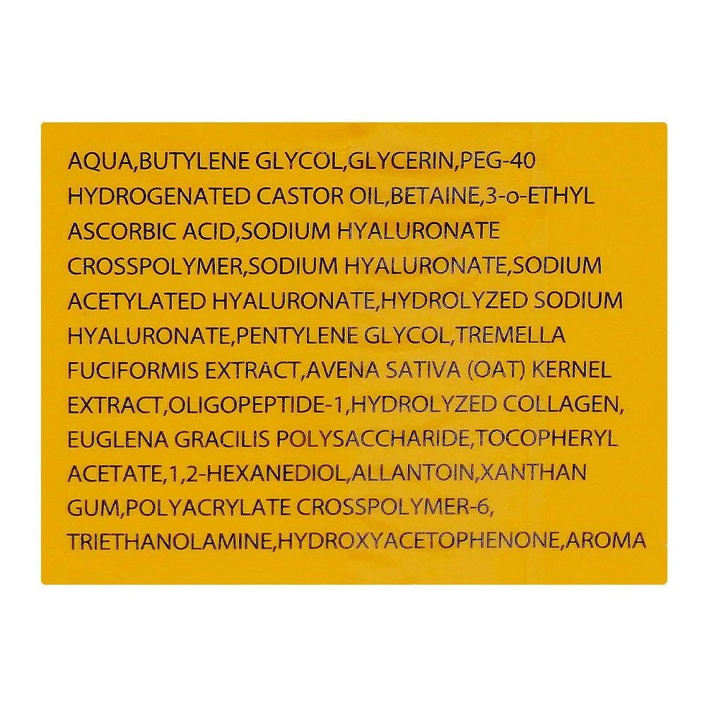 Close-up design of fiabila botanicals vitamin c whitening fairness serum, 30ml