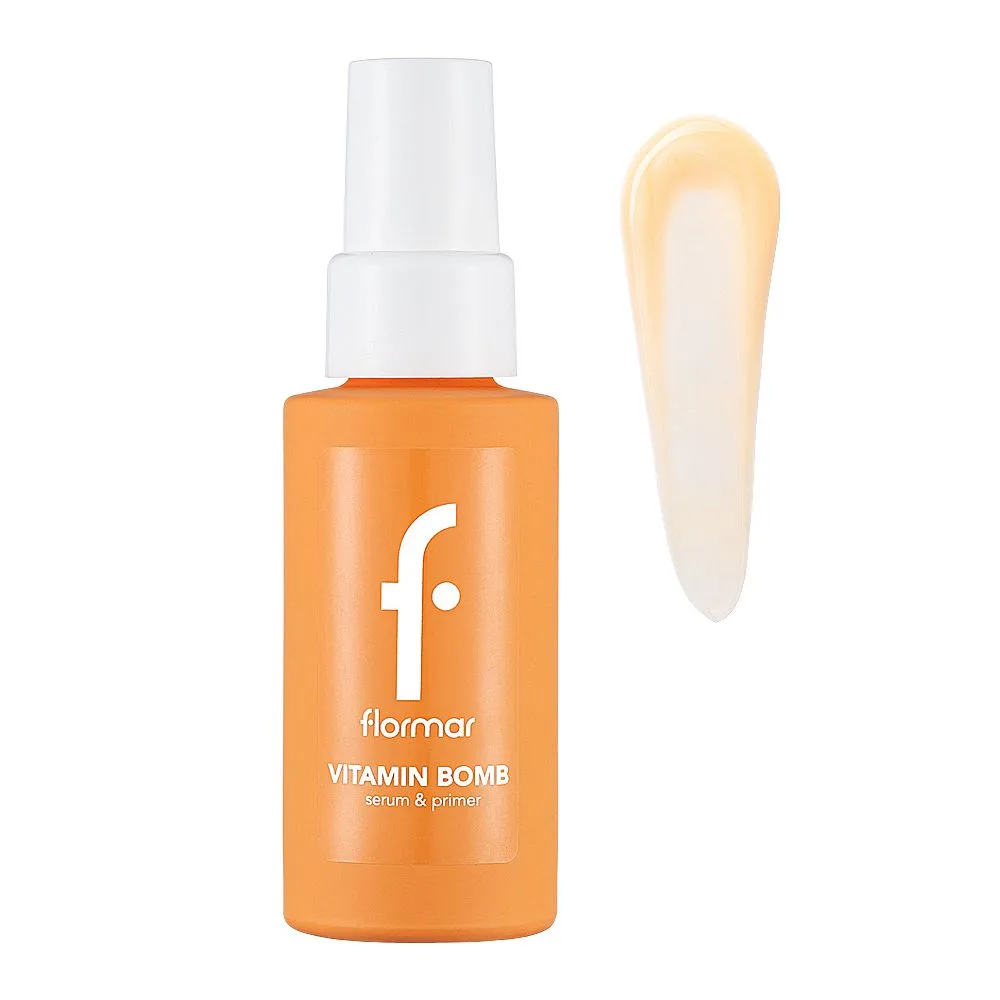 Flormar Vitamin Bomb Face Serum & Primer, 30ml
