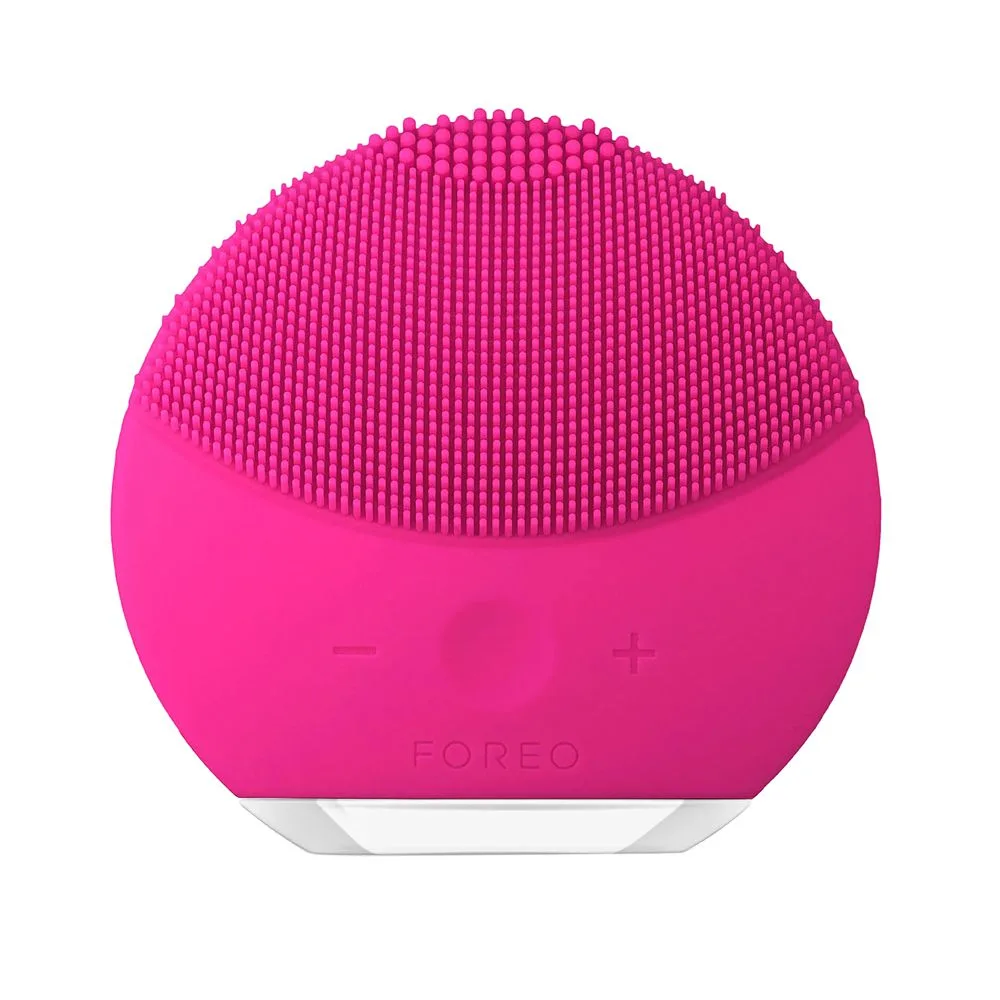 Side view of forever facial massage tool with usb cable
