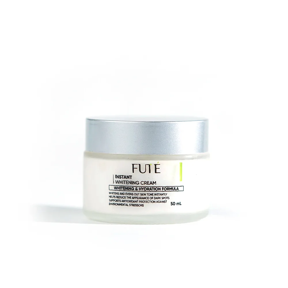 Fute Whitening & Hydration Formula Instant Whitening Cream, Zinc Oxide, Vitamin E, For Glowing Skin, 50ml