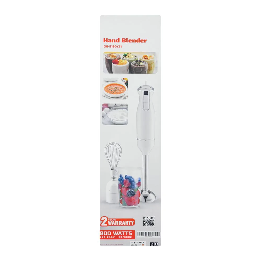 Comfortable casual gaba national hand blender & egg beater, 800w, gne-5190