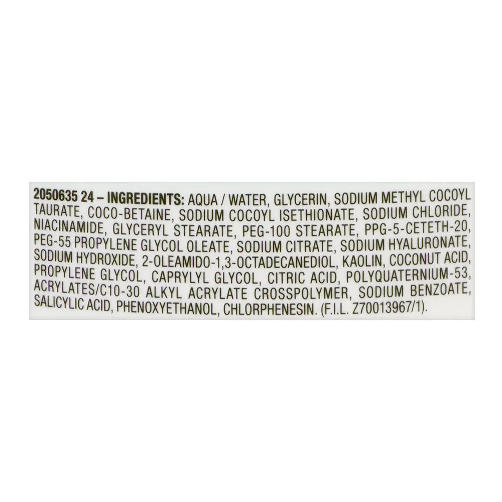 Comfortable casual garnier skin active ha hydrating deep cleanser, hyaluronic acid+clay, for all skin types, 250ml