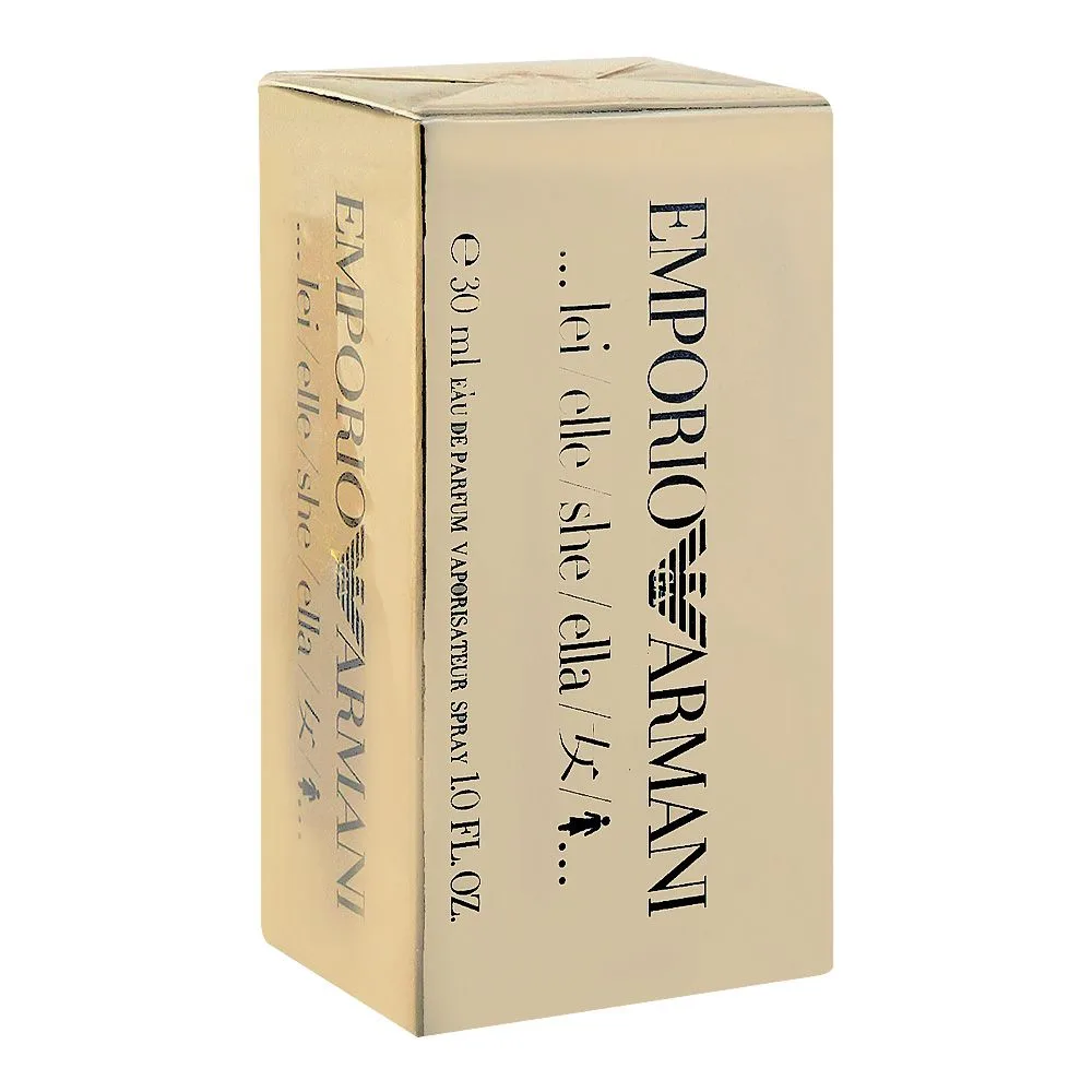 Side view of giorgio armani emporio she, eau de parfum, for women, 30ml