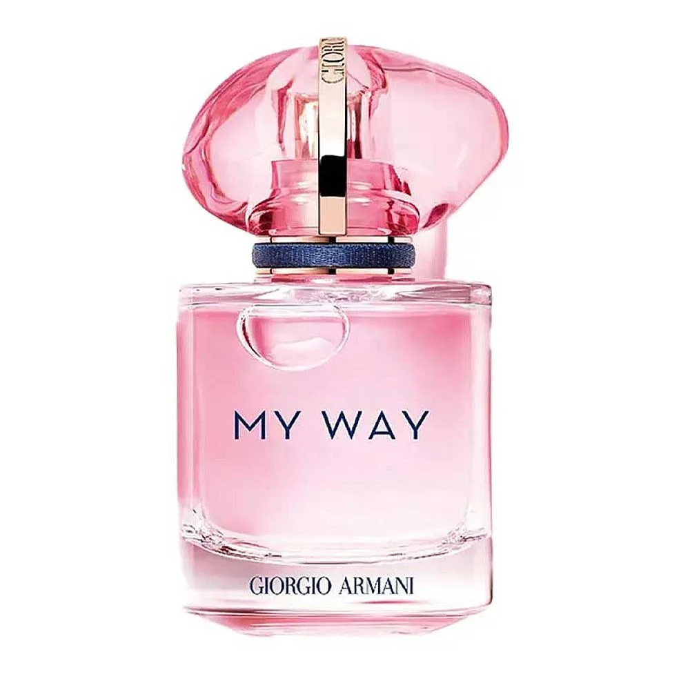 Close-up design of giorgio armani my way nectar, eau de parfum, for women, 30ml