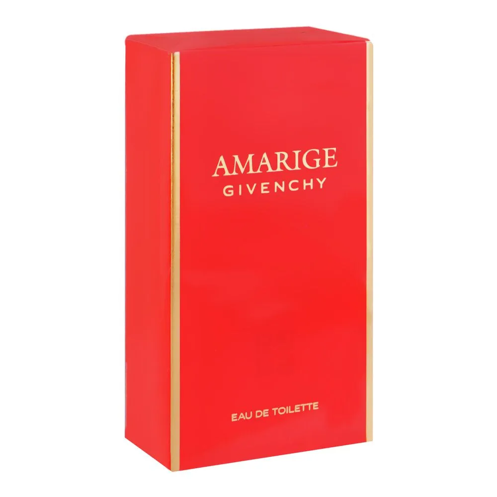 Side view of givenchy amarige, eau de toilette, for women, 30ml
