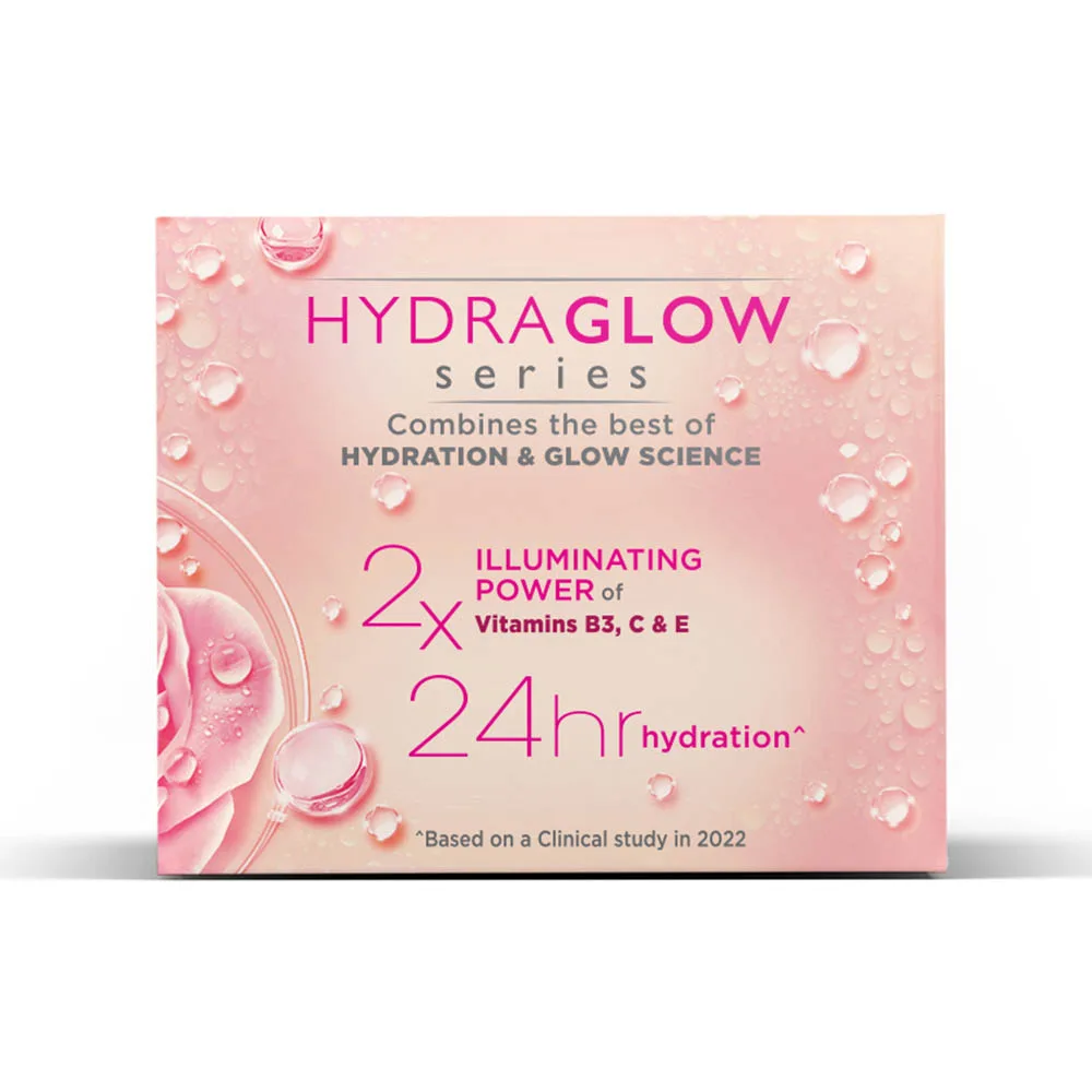 Premium everyday wear glow & lovely hydra glow rose enrich serum cream, water light glow formula, 60ml