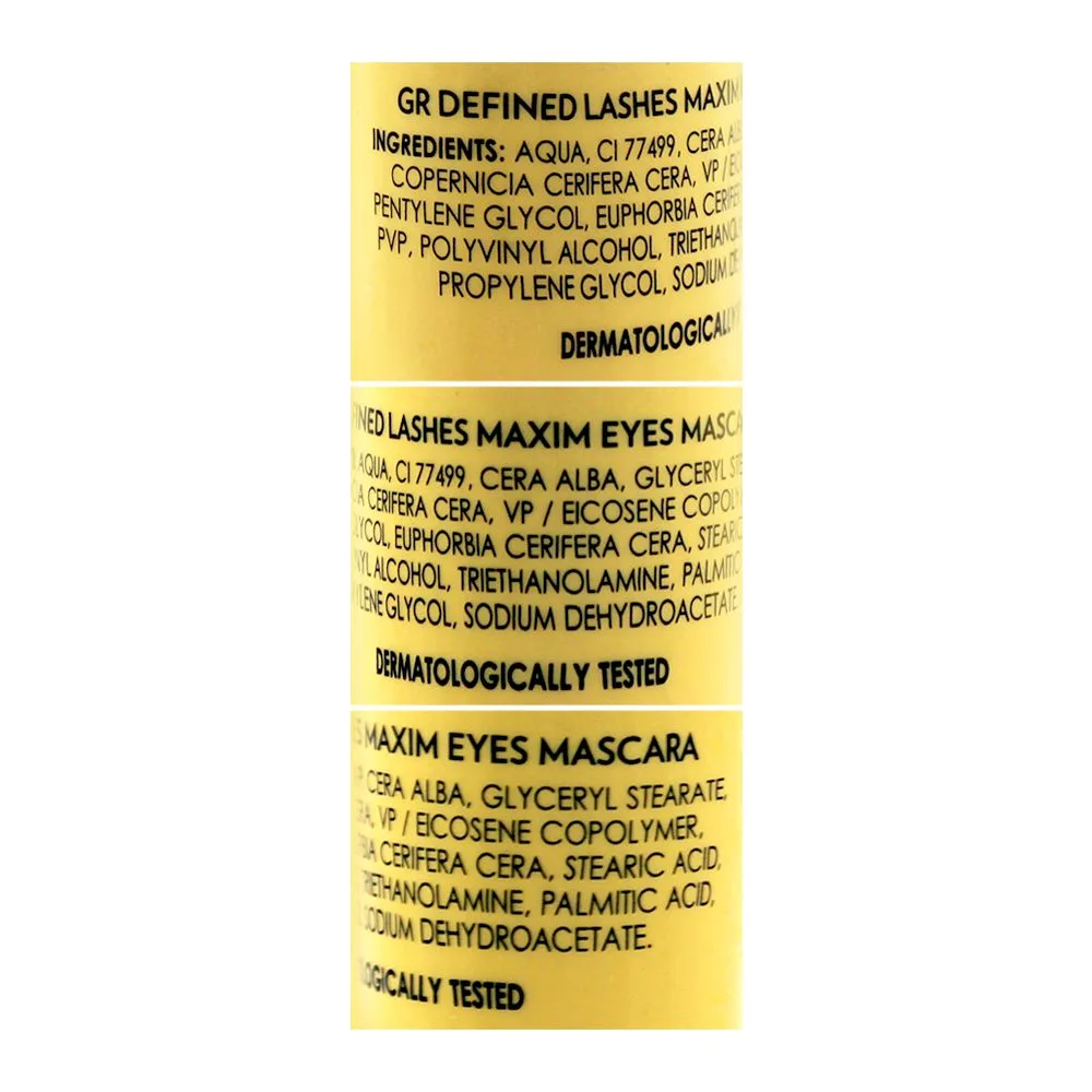 Comfortable casual golden rose defined lashes maxim eyes mascara