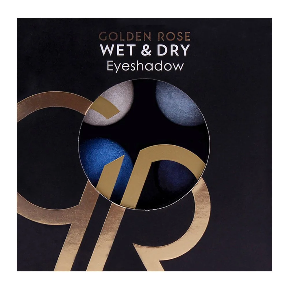 Comfortable casual golden rose wet & dry eyeshadow, 01