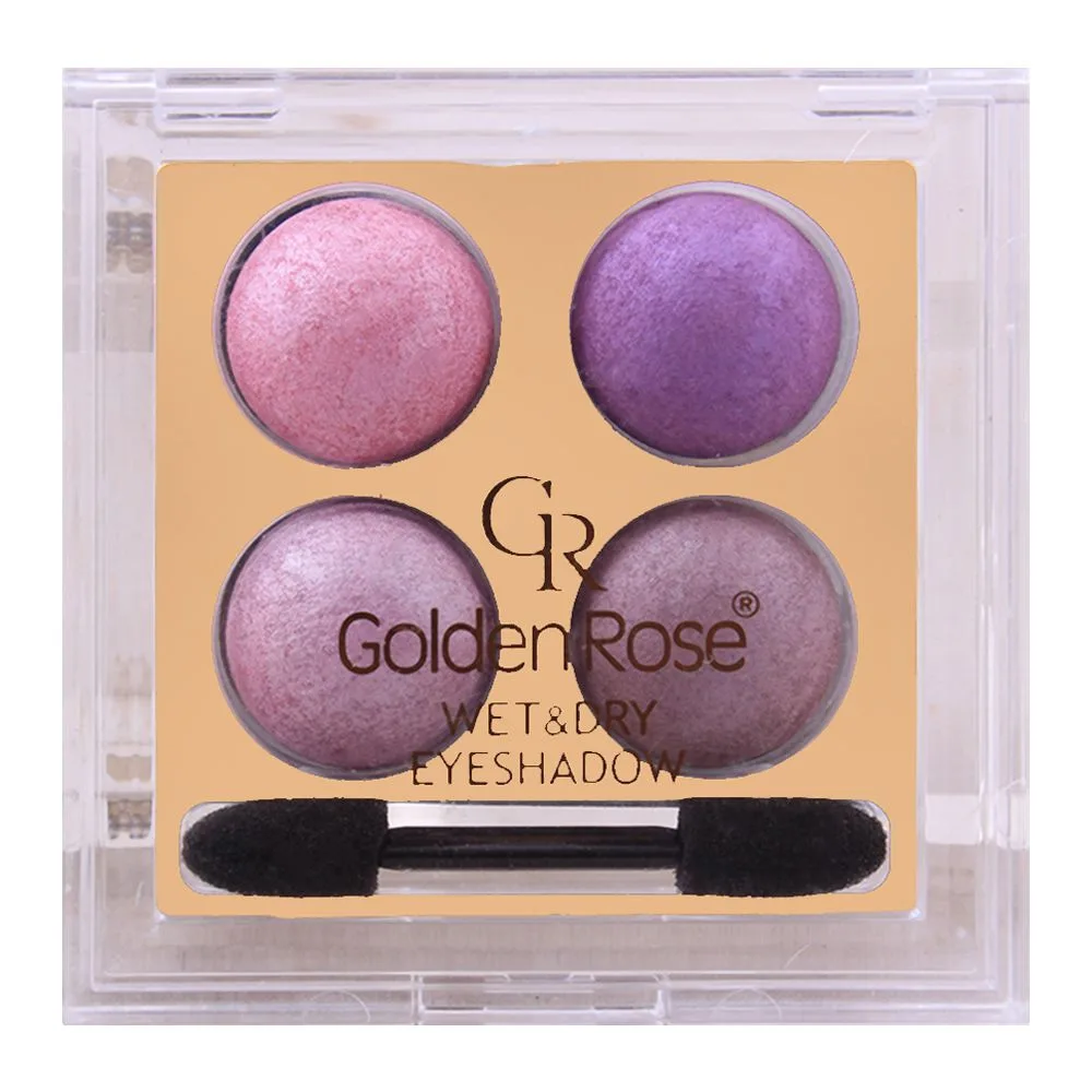 Side view of golden rose wet & dry eyeshadow, 06