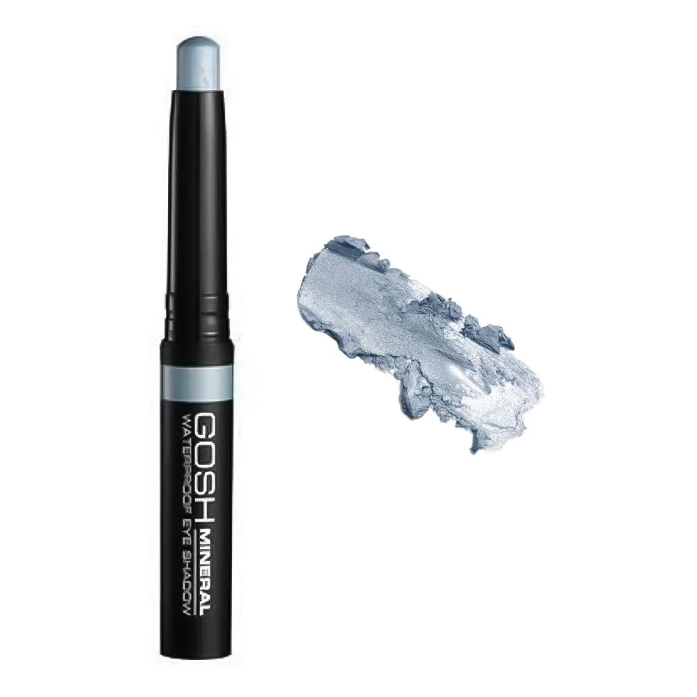Gosh Mineral Waterproof Eyeshadow, 007 Light Blue