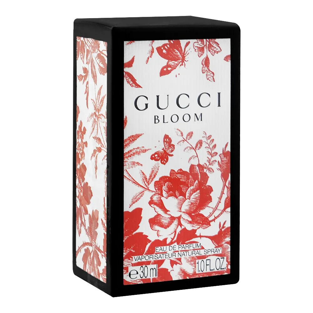 Side view of gucci bloom, eau de parfum, for women, 30ml