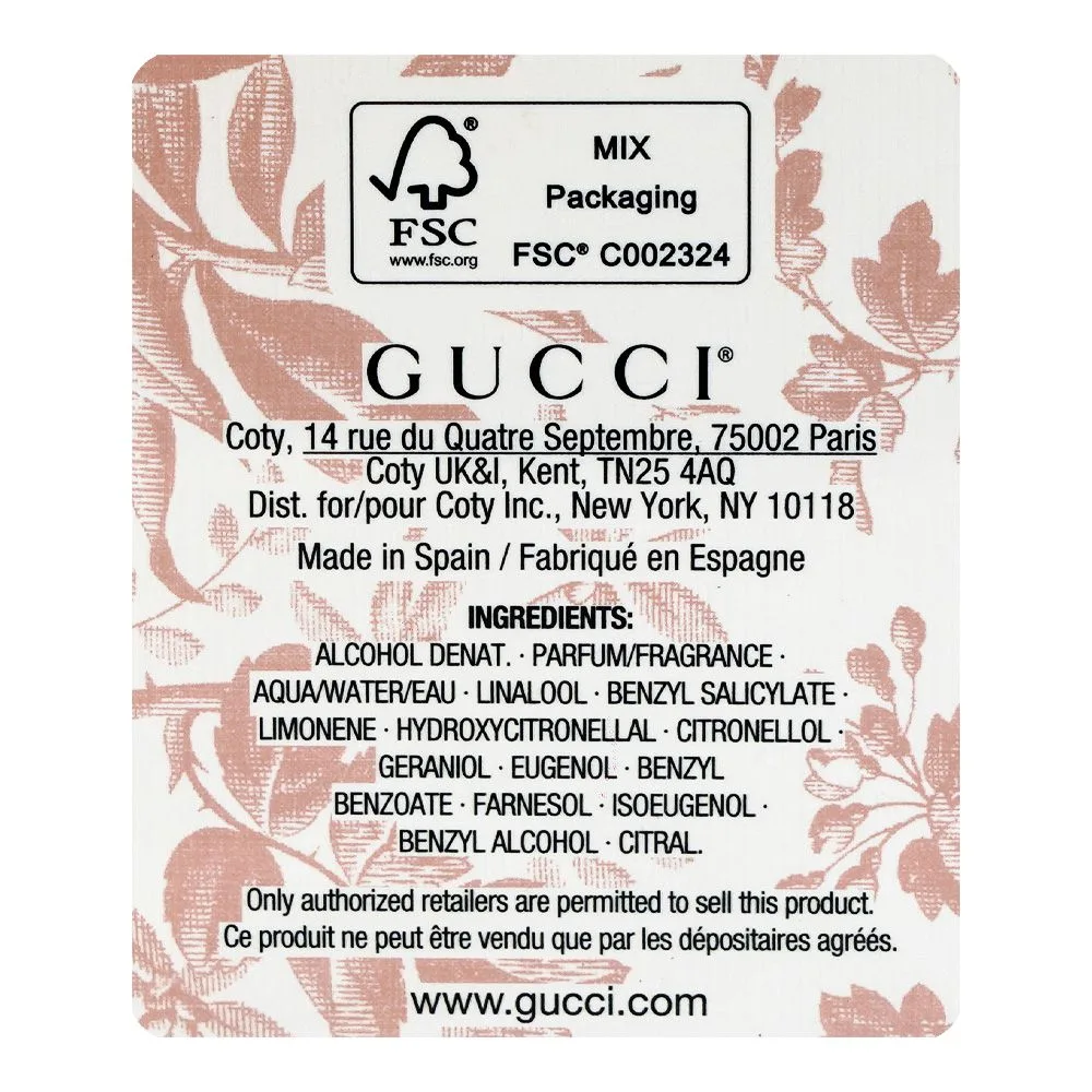 Comfortable casual gucci bloom, eau de toilette, for women, 100ml