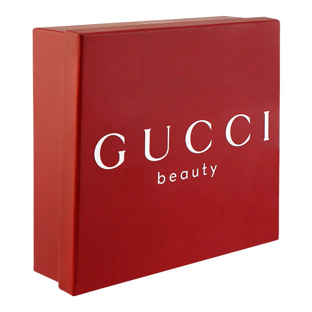 Side view of gucci bloom gift set brown pack for women, edp 50ml + body lotion 50ml