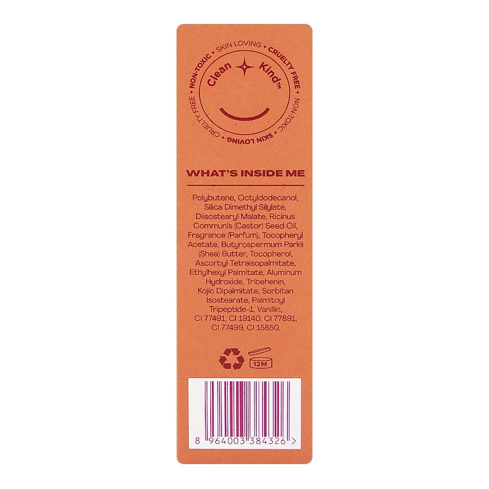 Comfortable casual her beauty pro-collagen peptide gloss lip balm, toffee latte, 15g