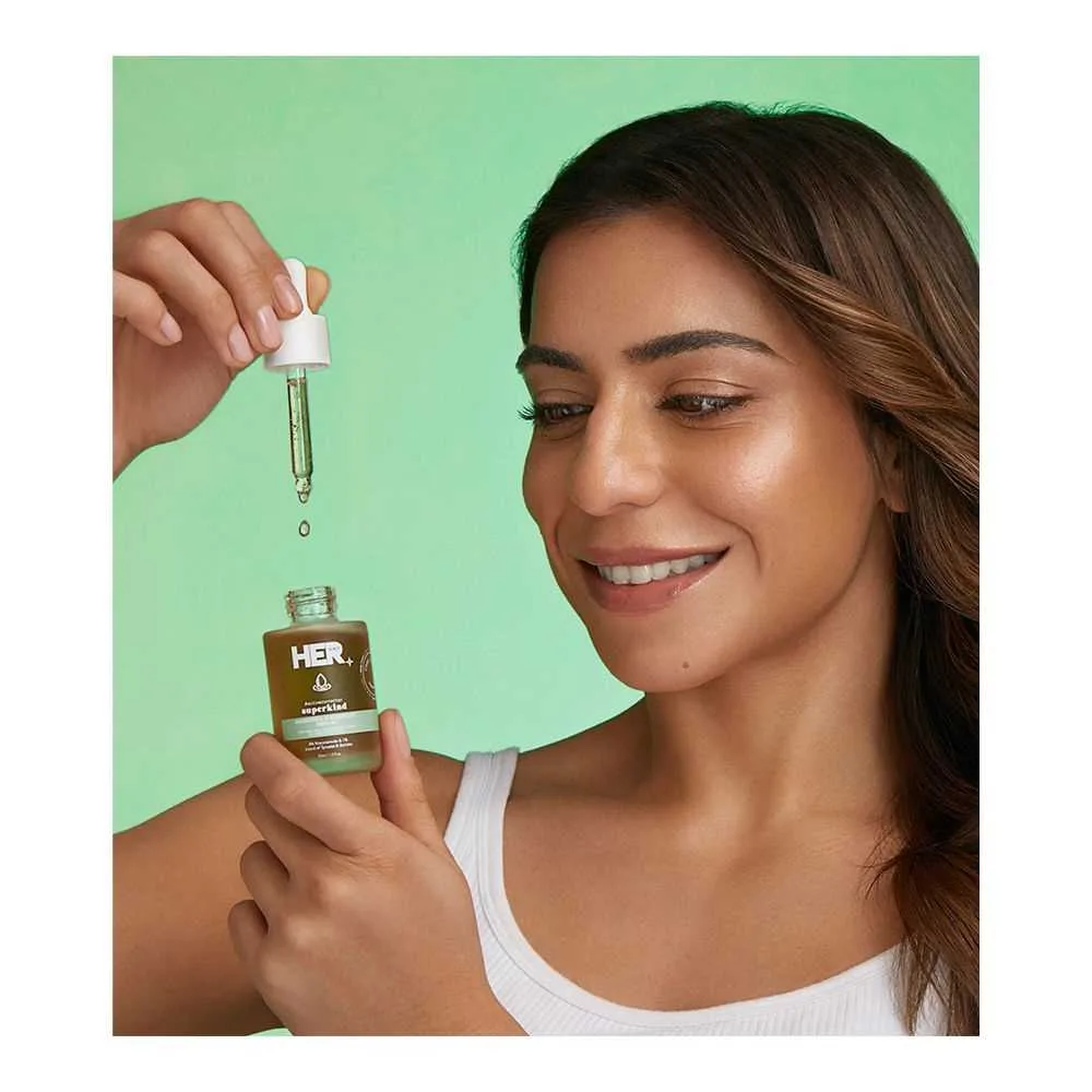 Premium everyday wear her beauty superkind brighten & correct serum, 30ml