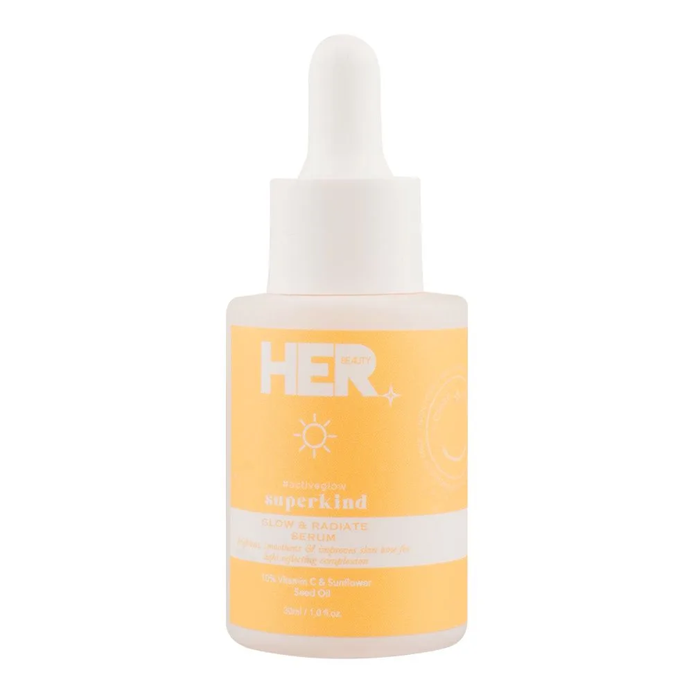 Her Beauty Superkind Glow & Radiate Serum, 30ml