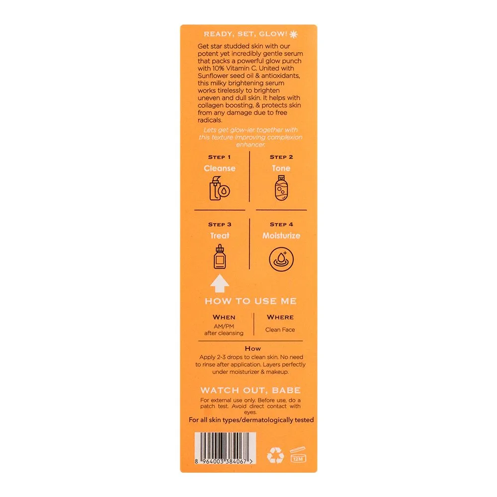 Comfortable casual her beauty superkind glow & radiate serum, 30ml