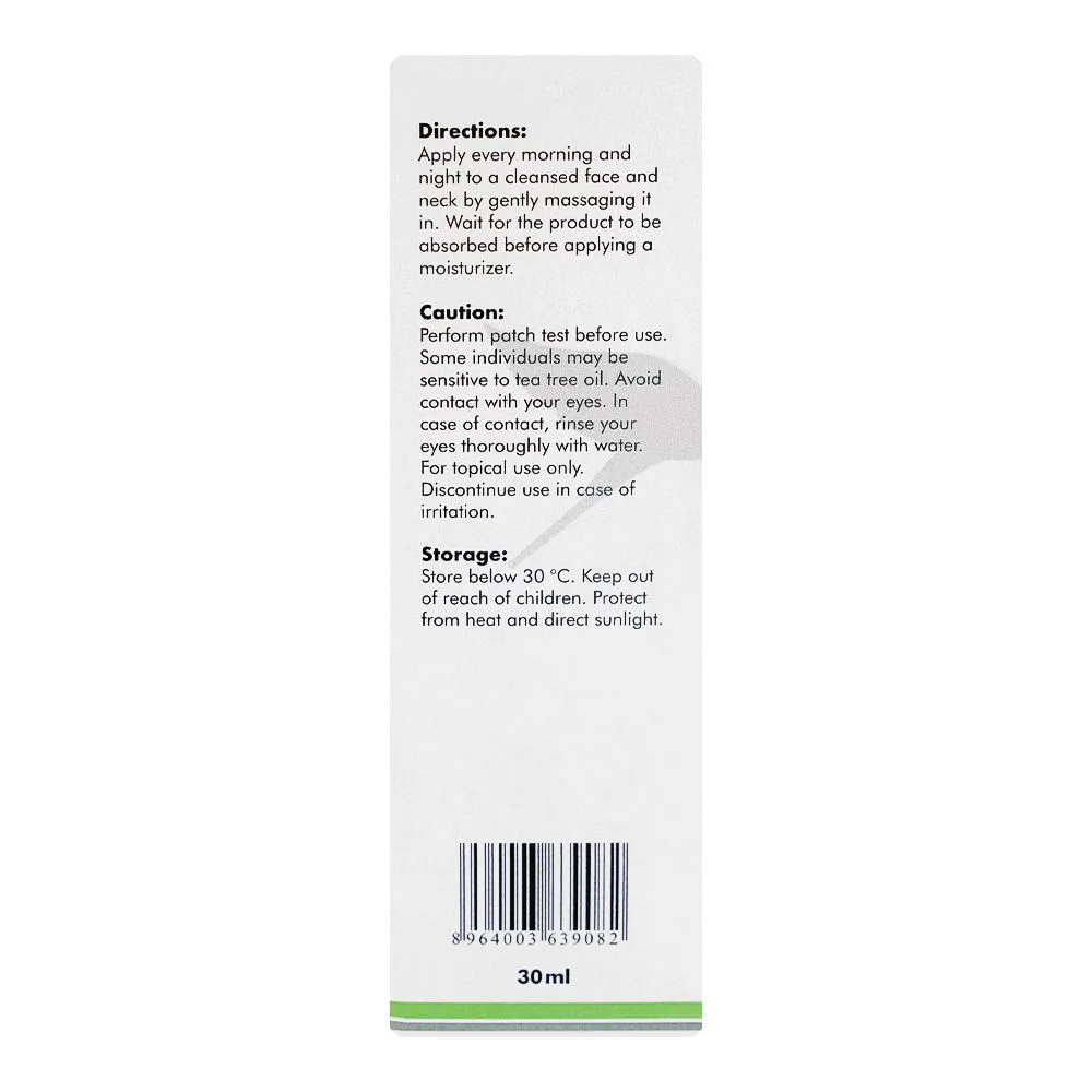 Comfortable casual herbion claree purifying tea tree serum, 30ml