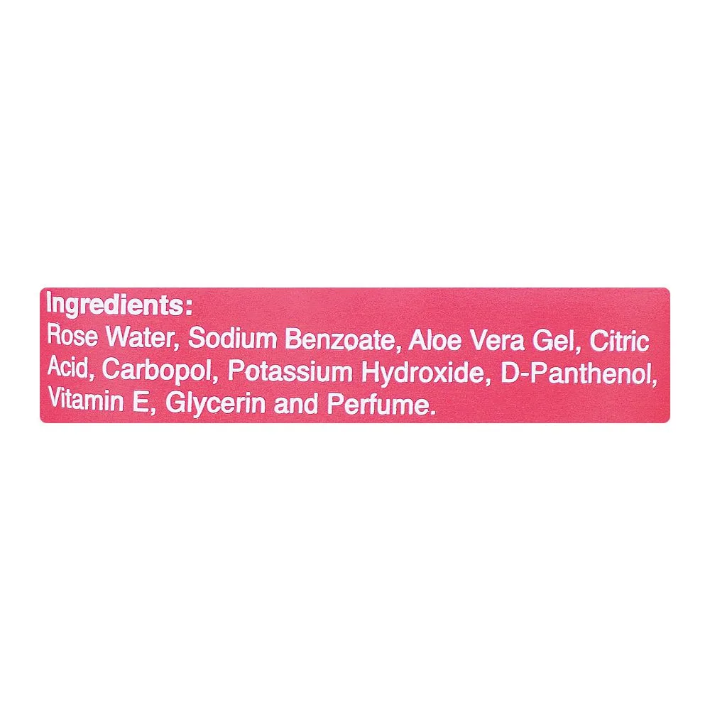 Comfortable casual herbion rose and aloe vera hydrating face wash, for all skin types, 100ml