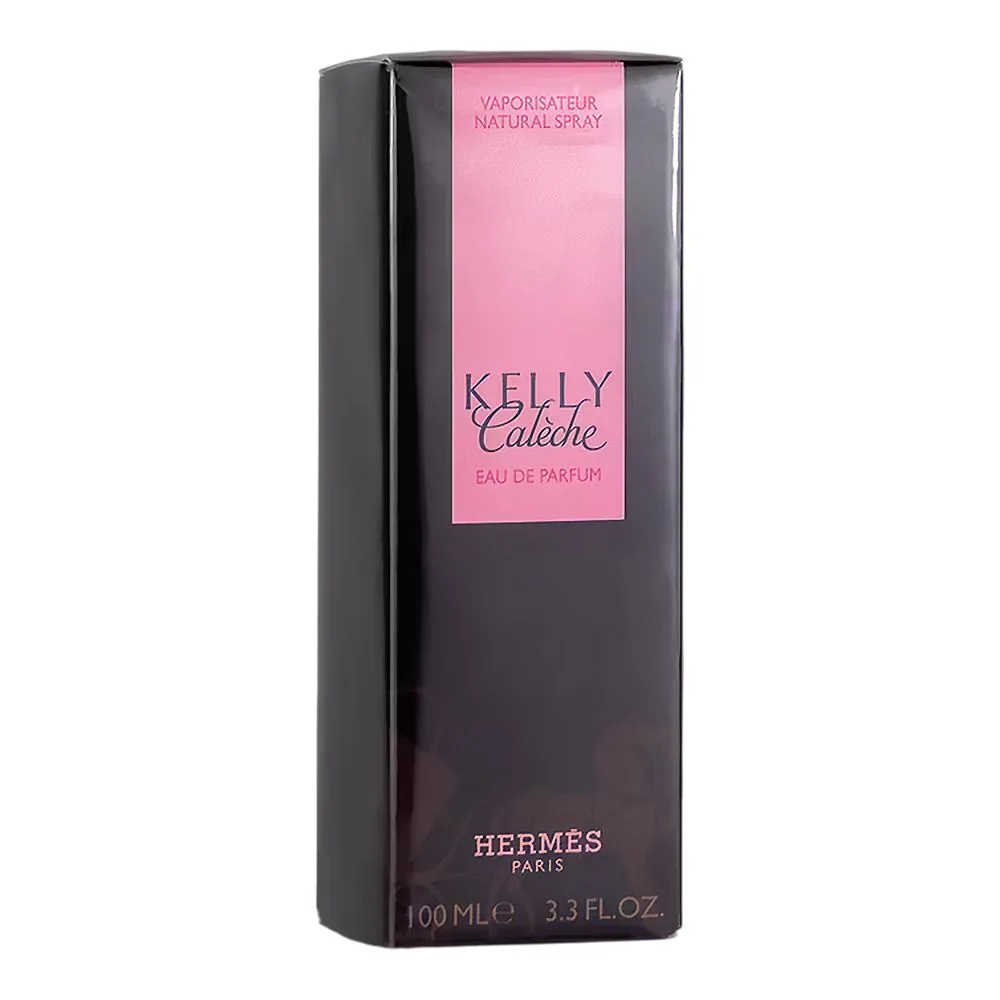 Side view of hermes kelly calache, eau de parfum, for women, 100ml