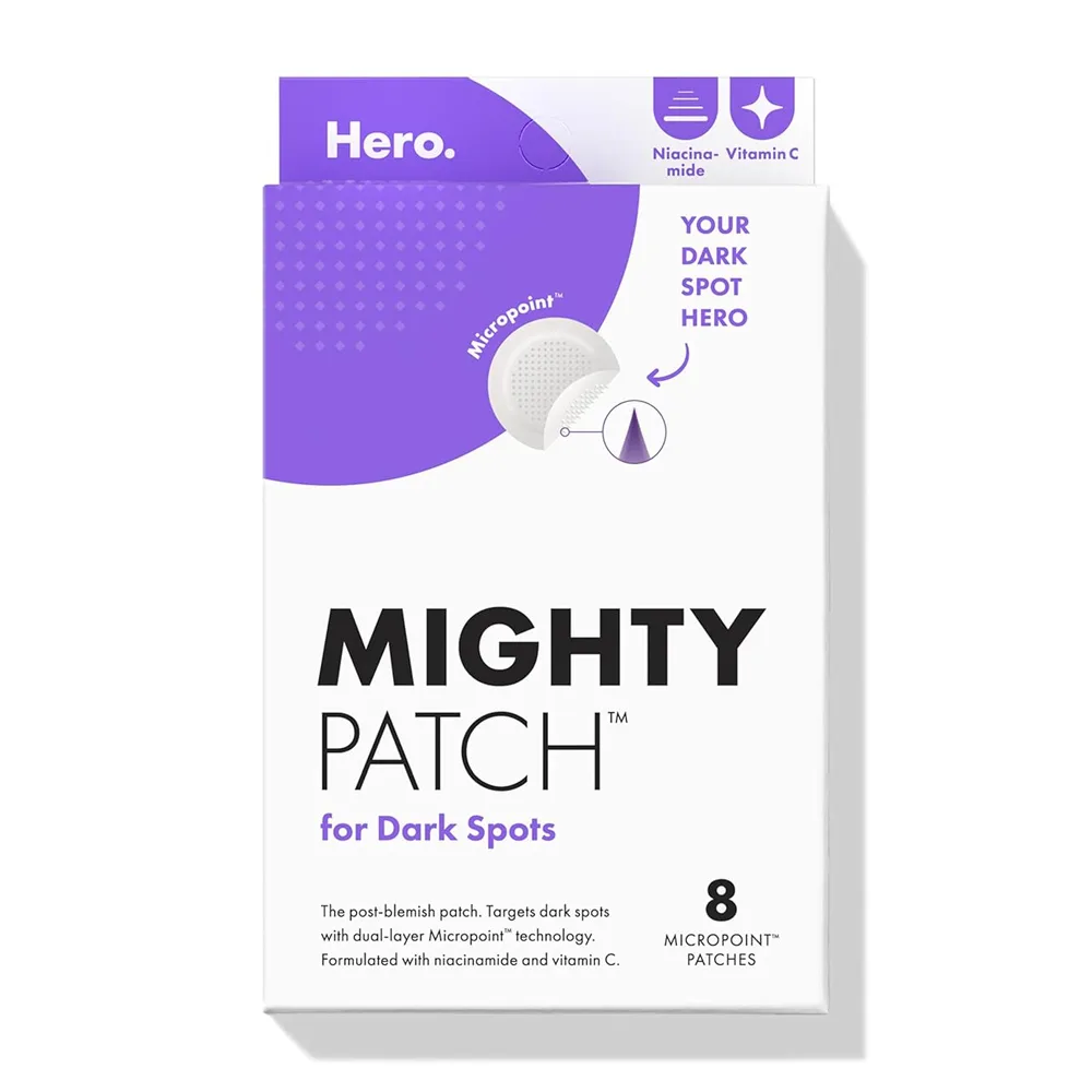 Hero Cosmetics Micropoint Mighty Patch, Vitamin C, Niacinamide, For Dark Spot, 8-Pack